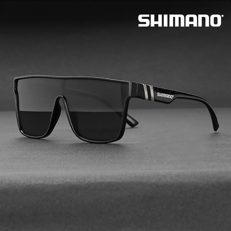 Shimano 808 แว่นตาตกปลา UV400 โพลาไรซ์ขี่จักรยานแว่นตากันแดดกีฬาผู้ชายแว่นตาจักรยานผู้หญิงวิ่ง Shades สําหรับขับรถขี่ MTB