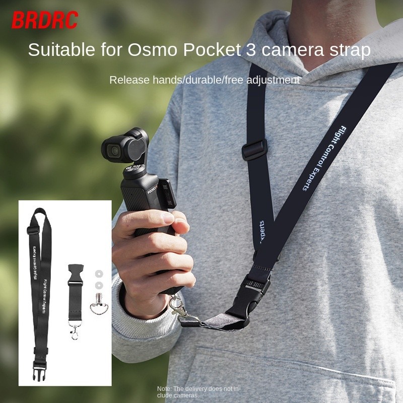 Brdrc เหมาะสําหรับ DJI POCKET 3 Lanyard ONE X3/X4 Lanyard กล ้ องกีฬา Anti-Lost เชือกอุปกรณ ์ เสริม