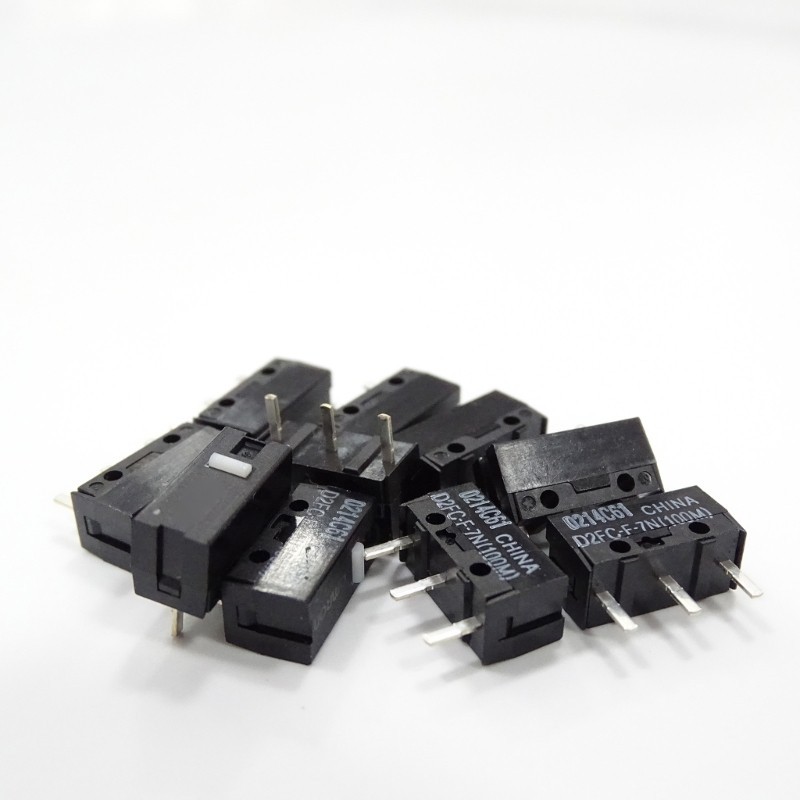 RR D2FC-F-7N 100M เม้าส์ Micro Switches Touch Switches Mice ปุ่ม Fretting D2FC 7N