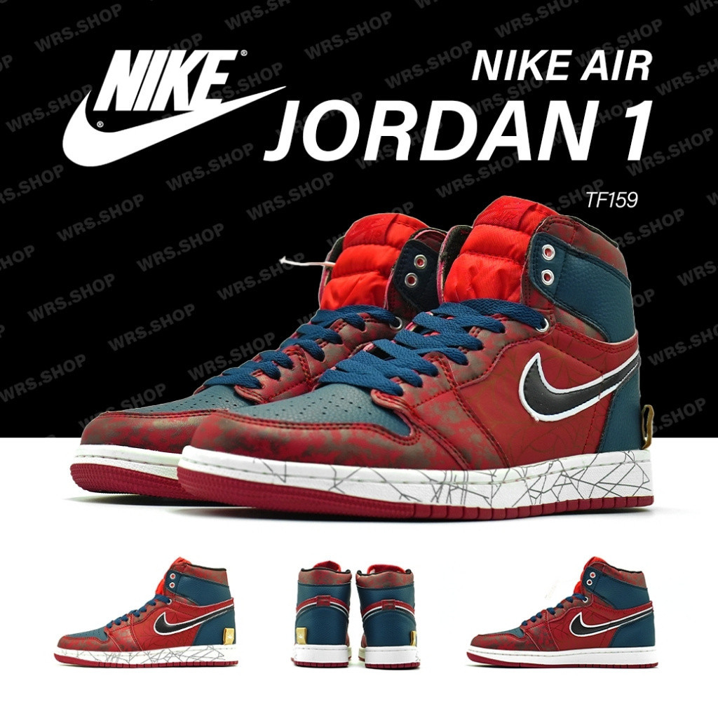 Tf159 Nike Air Jordan 1 High Spider-Man