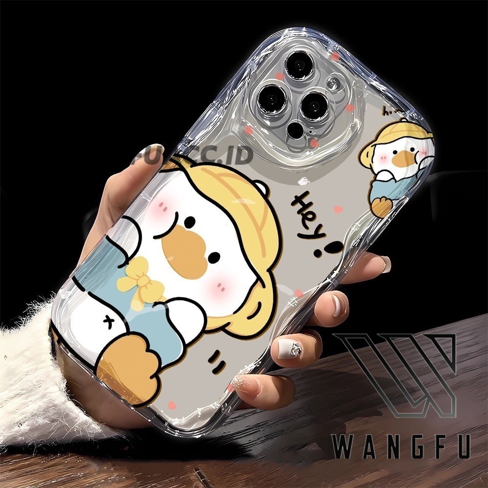 WF CASE DUCK สําหรับ OPPO A15 A15S A16 A60 A79 A17 A17K A1K A76 A36 A16K A16E A96 A3S A52 A92 A33 A5