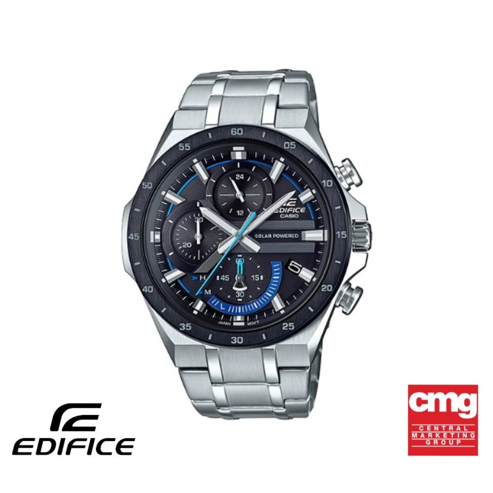 CASIO นาฬิกาข้อมือผู้ชาย EDIFICE รุ่น EQS-920DB-1BVUDF วัสดุสเตนเลสสตีล สีดำ