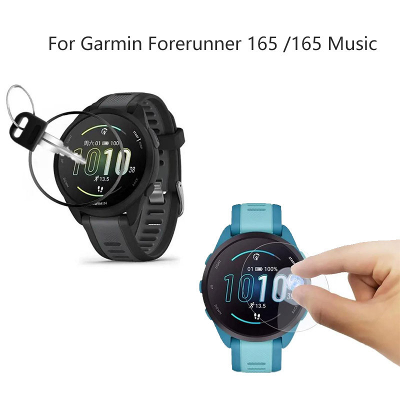 Garmin Forerun 165 165 เพลงกระจกนิรภัยป ้ องกันรอยขีดข ่ วนฟิล ์ มกันรอยหน ้ าจอ PMMA
