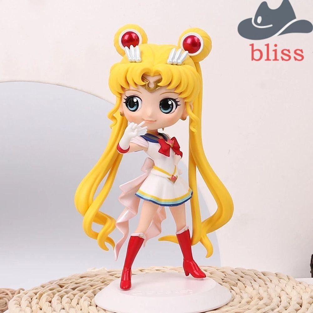 Bliss Sailor Moon Japan PVC Model Toy Collection ตุ ๊ กตาโมเดล Qposket