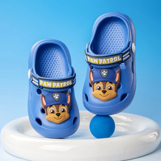 Cheerful Mario 13-19ซม รองเท้าแตะ Paw Patrol ขนาด สำหรับเด็ก วัสดุ EVA นุ่ม รองเท้ารัดส้นเด็กเล็ก กันลื่น รัดส้นแตะหัดเดิน