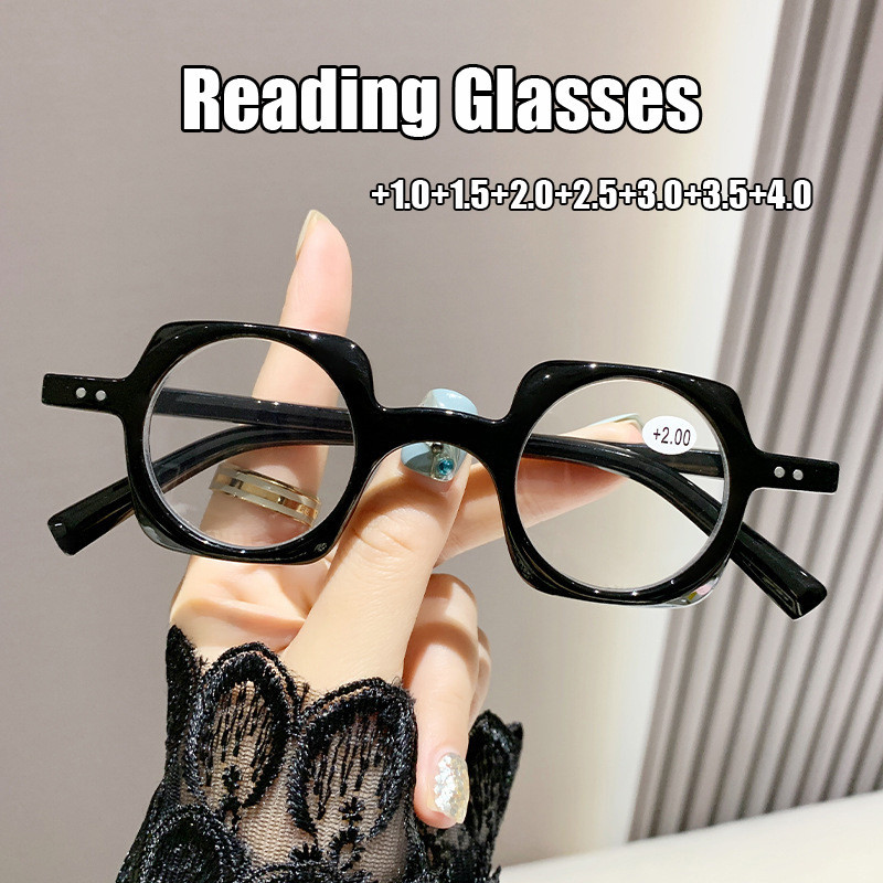 ใหม่แฟชั่นออกแบบ Compute แว่นตาอ่านหนังสือ Anti Blue Light Blocking สายตายาวแว่นตา Diopter