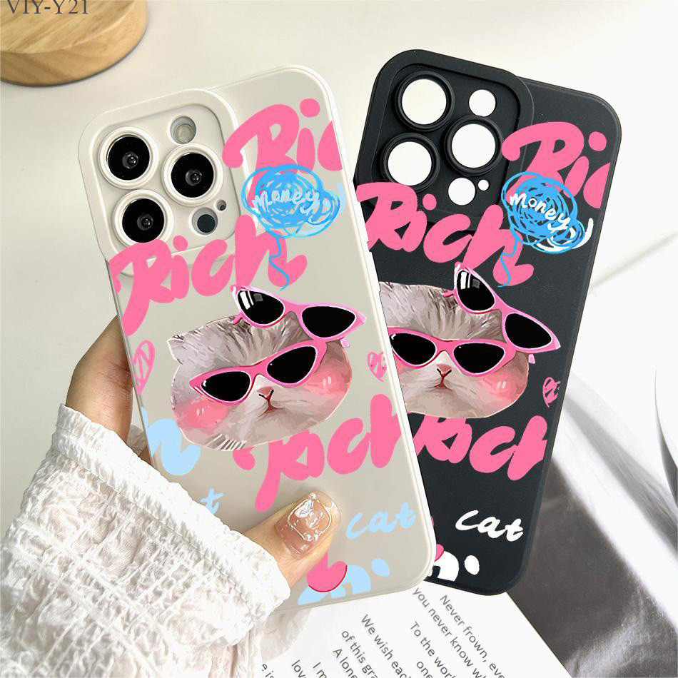 เคส For VIVO Y21 Y33S Y33T Y15S Y50 Y76 Y72 Y76 Y72 Y20 Y20S Y12S Y12A Y17 Y15 Y12 Y16 Y19 Y91C V25 V23 V23E V20 Pro 5G