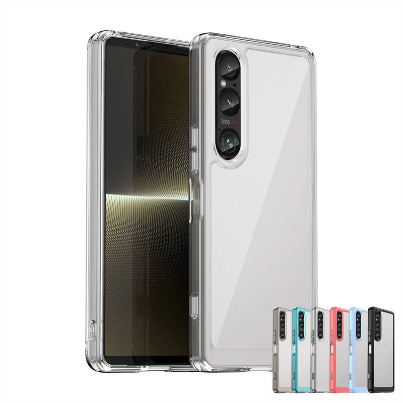 สําหรับ Sony Xperia 1 VI กรณี Sony Xperia 10 VI ฝาครอบกันกระแทก Hard PC TPU ซิลิโคนโทรศัพท์ฝาหลังสํา