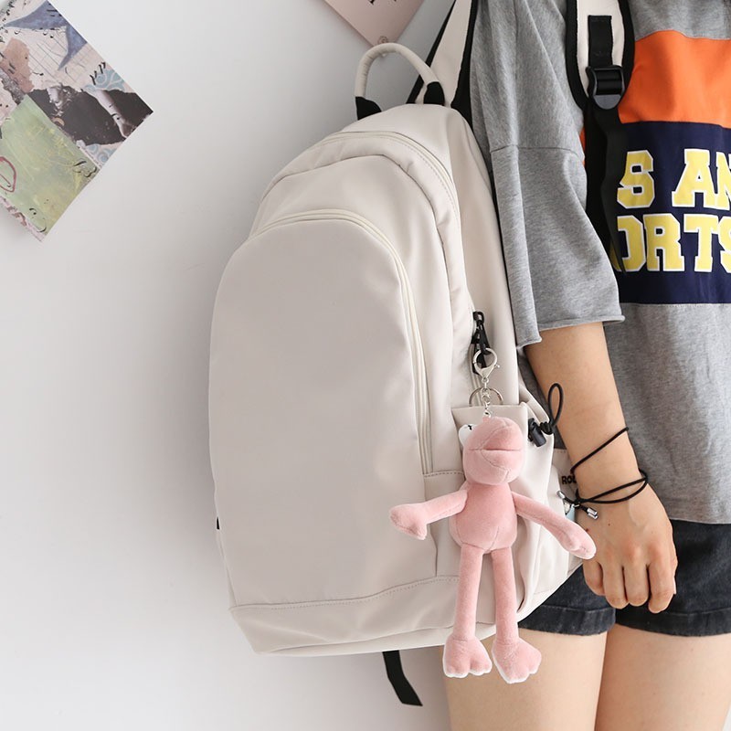 【Bfuming】15.6-Inch Laptop Backpack High Quality Plain  Large Capacity Fashion School Bag Travel Backpack School Backpack