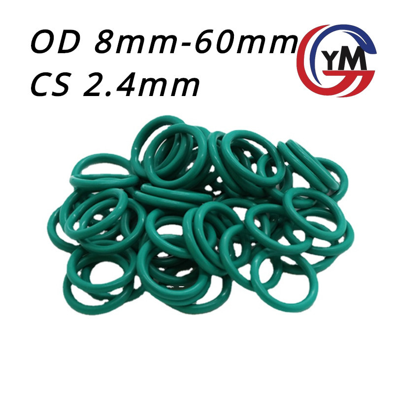 [ Ymh1] โอริง ORing O-ring ยางโอริง FKM   เลือกขนาดได้ (OD8mm-60mm * CS2.4mm