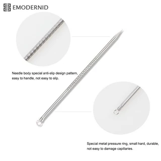 เหล็กกดสิว ไซส์10CM. 1 ชิ้นต่อแพค เหล็กกดสิว