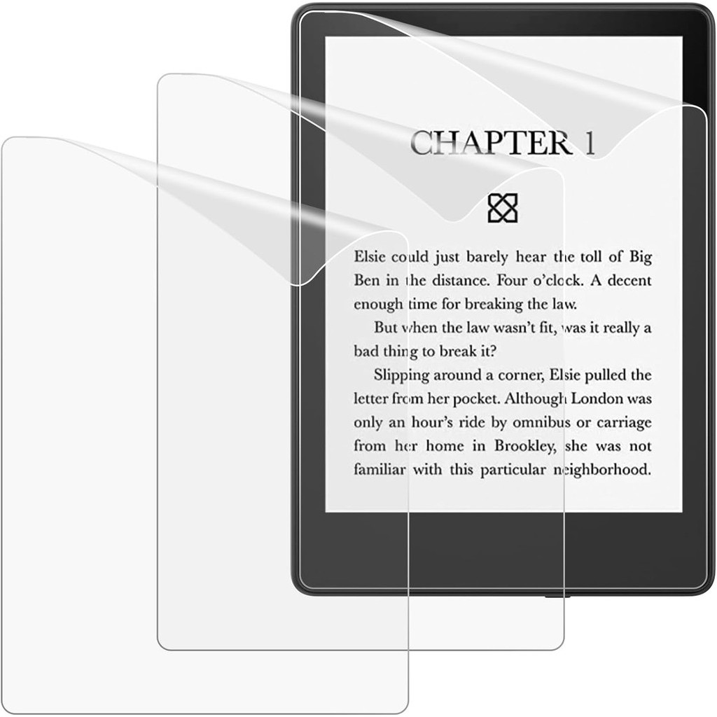 Moko Matte Screen Protector สําหรับ 6.8" Kindle Paperwhite 2021 Release 11th Generation และ Paperwhite Signature Edition PET Protective Anti-Glare Perfect Full-Coverage 3-Pack