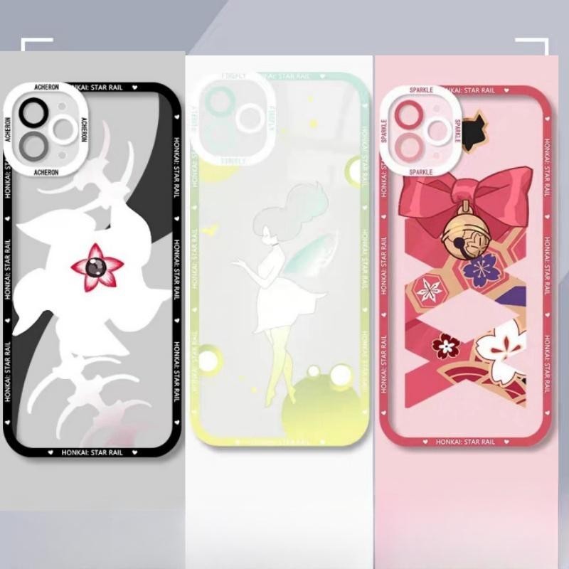 สําหรับredmiหมายเหตุ13 Pro 5G 12 4G 11S 12S 10 8 12 13 Pro Plus Redmi 12 12C 13C A2 A1 Plus 9A 9C 10C 9T 9 10ปลอกโทรศัพท์Firefly Star Rail อาเชอร์ออน