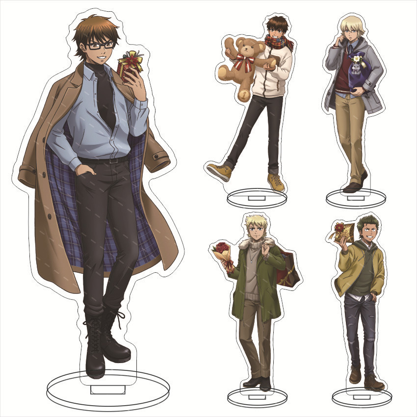 Diamond Ace of DiamondactII Ace of DiamondactII เครื่องประดับอะคริลิค Eichun Sawamura Junjianggu Xiao เครื่องประดับอะคริลิคอะนิเมะของที่ระลึก