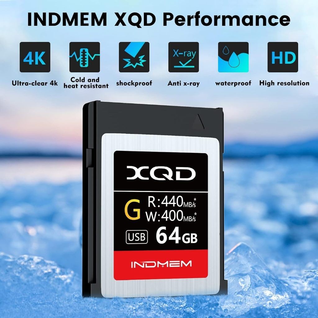 XQD 64GB 128GB 256GB การ์ดหน่วยความจํา 5X Tough MLC XQD การ์ดหน่วยความจําแฟลชความเร็วสูง G Series| ส