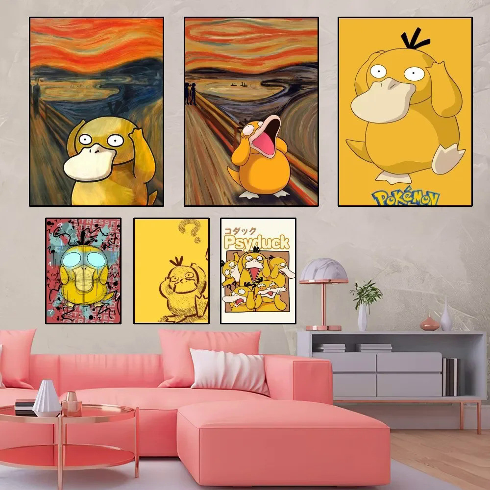 โปสเตอร ์ MINISO Pokemon Psyduck