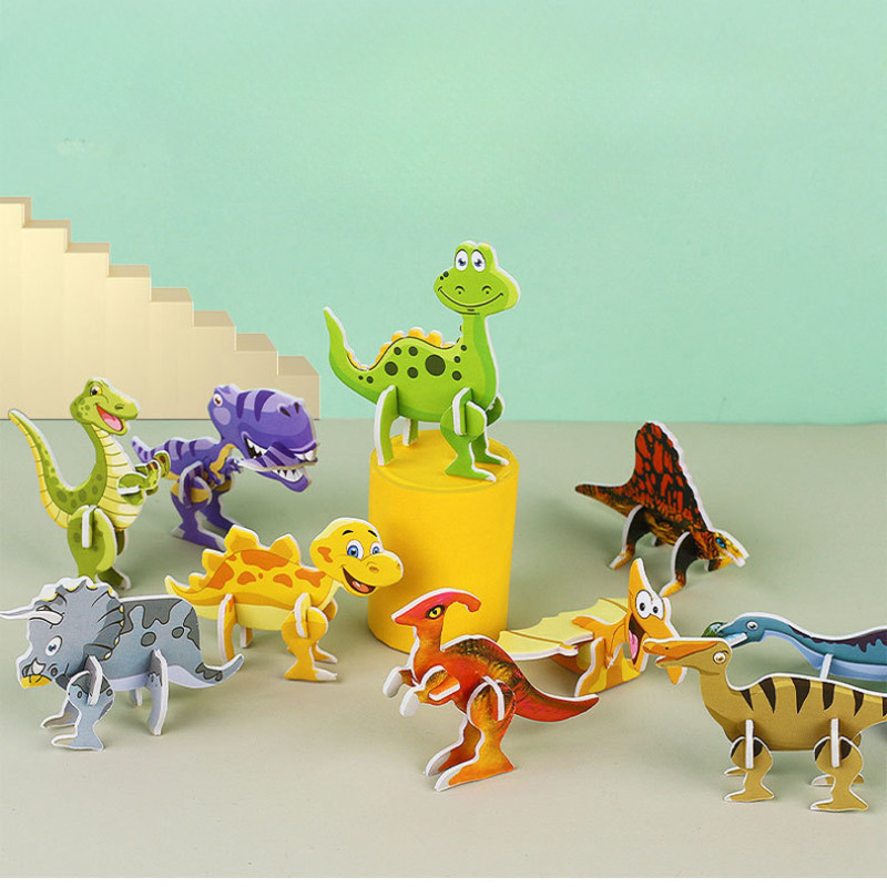 3d แมลงสนุก 3D ปริศนาของเล่นเด็ก DIY สร้างสรรค์