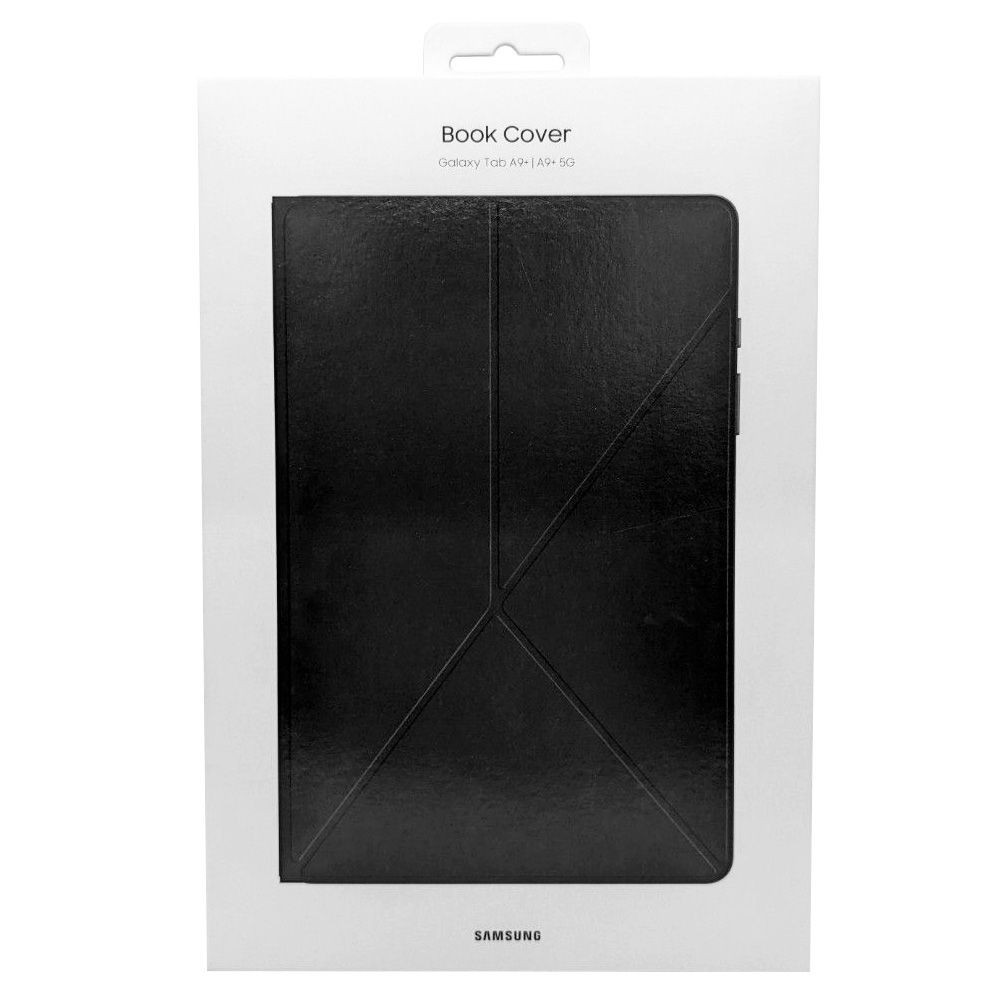 Samsung Official Galaxy Tab A9+ (11-inch) Book Cover (Black), EF-BX210TBEGWW