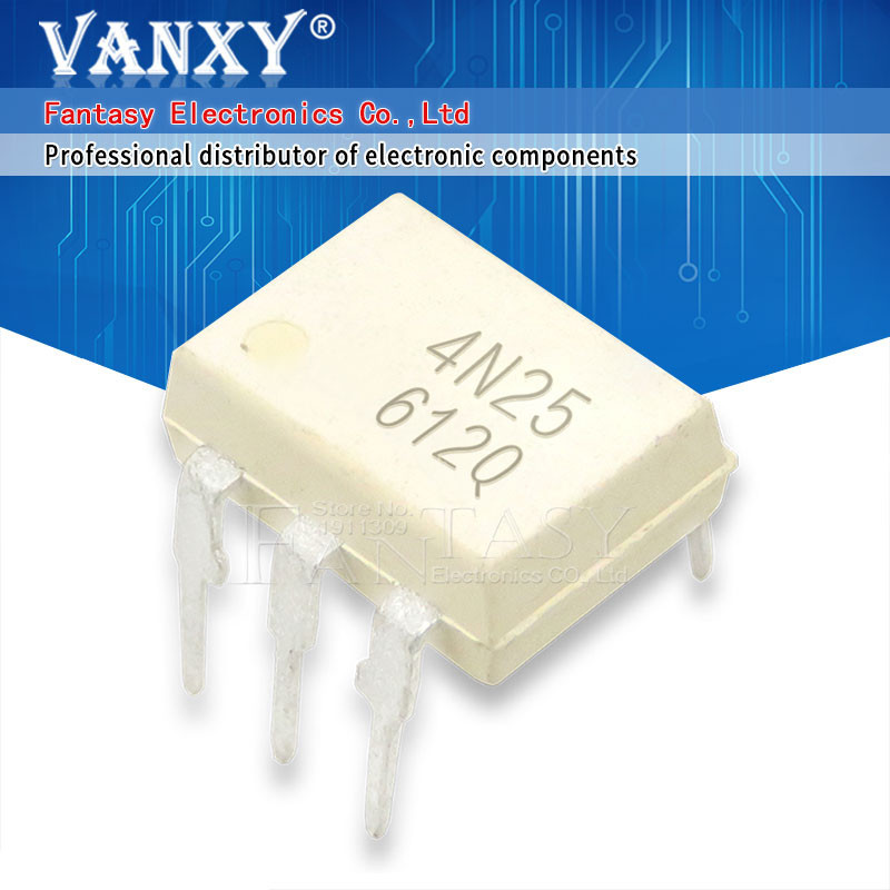 10pcs 4N38 4N37 4N36 4N35 4N33 4N32 4N27 4N28 4N25 4N26 DIP-6 IC Optocoupler อิเล็กทรอนิกส์ส่วนประกอ