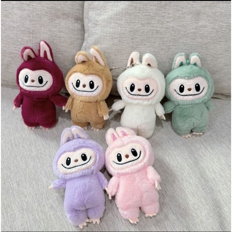 [พร้อมส่ง]พวงกุญแจลายการ์ตูน Labubu ห้อยกระเป๋า