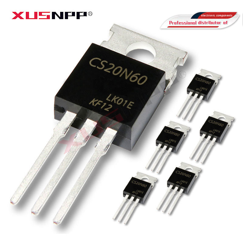 10pcs CS20N60 TO-220 20N60 CS20N60A8H CS2N60 CS4N60 CS8N60 CS10N60 CS12N60 FET แท้อิเล็กทรอนิกส์ส่วน