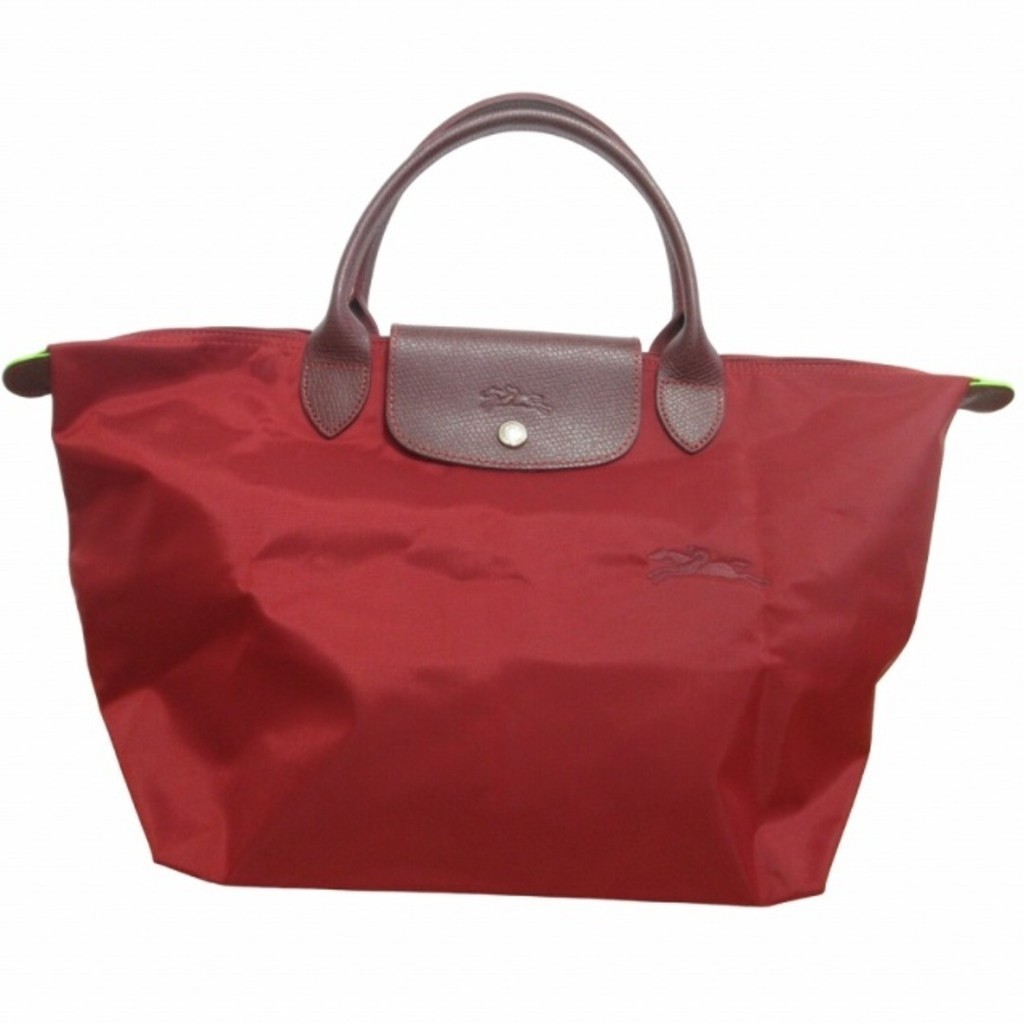 Longchamp Good Condition Le Pliage Tote Bag Handbag Compact Red Direct จากญี ่ ปุ ่ นมือสอง
