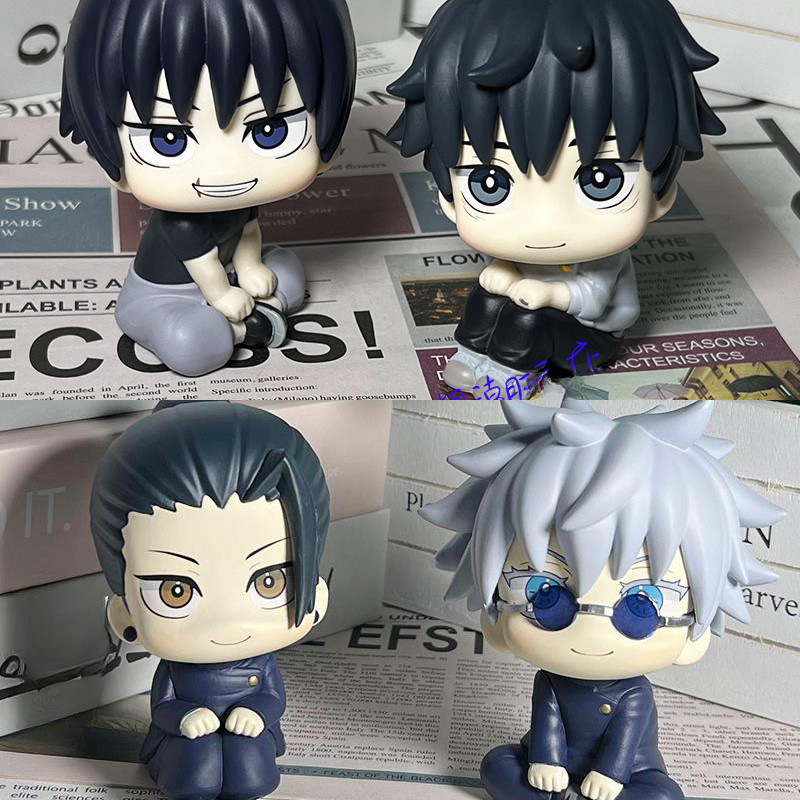 Jujutsu Kaisen Action Figure Gojo Satoru Getou Suguru Fushiguro Toji Okkotsu Yuta Inumaki Toge ดูขึ้