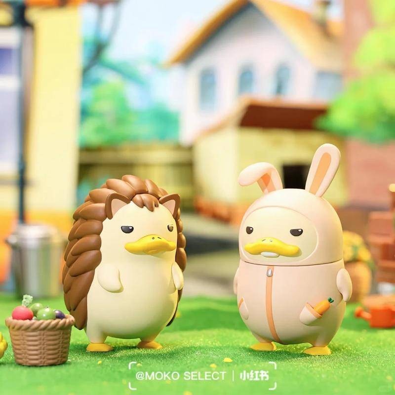 [ของแท้] POPMART Duckoo Pet Story Series ของเล่นของขวัญวันเกิดตุ๊กตา Handmade