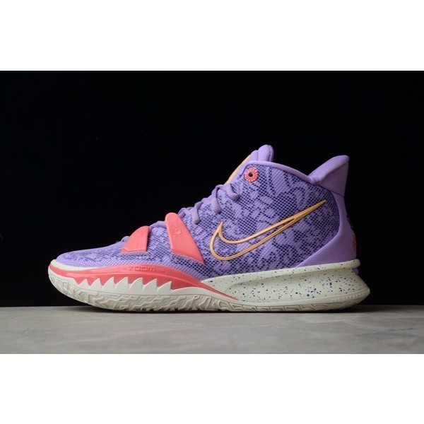 ซื ้ อ NK Kyrie 7 “ ลูกสาว ” Lilac/Melon-Indigo รองเท ้ าบาสเก ็ ตบอล CT4080-501 ลําลอง