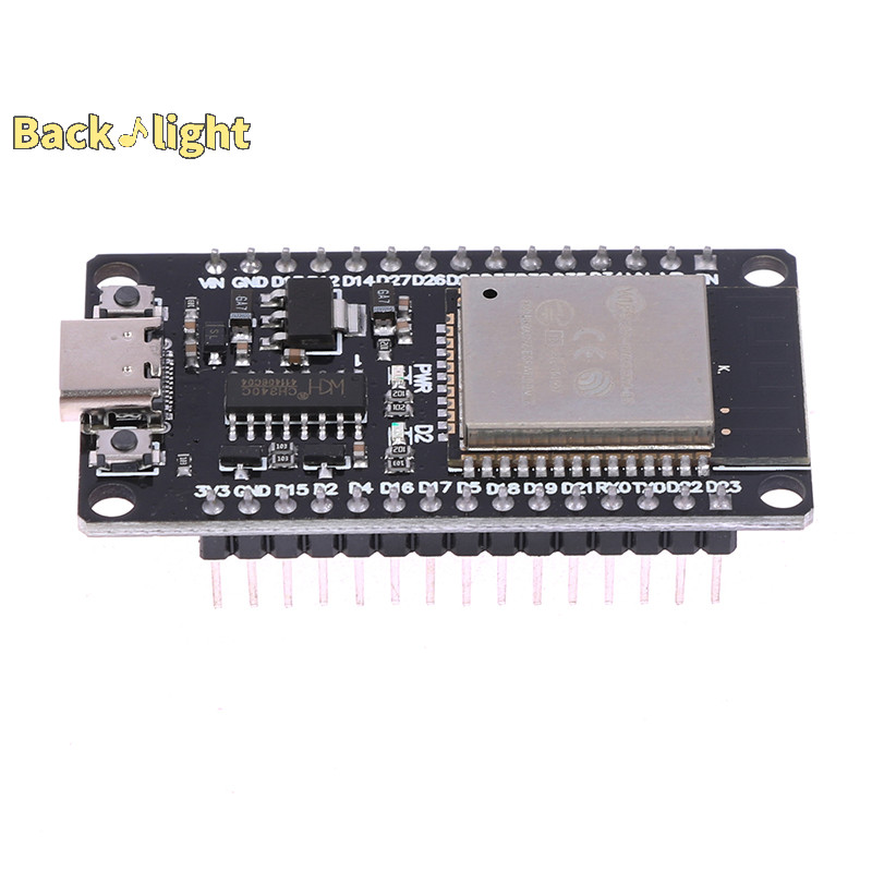 [Backlight] บอร์ดพัฒนา ESP32 พร้อม TYPE-C USB CH340C CP2102 WiFi+ พลังงานต่ํา [ใหม่]