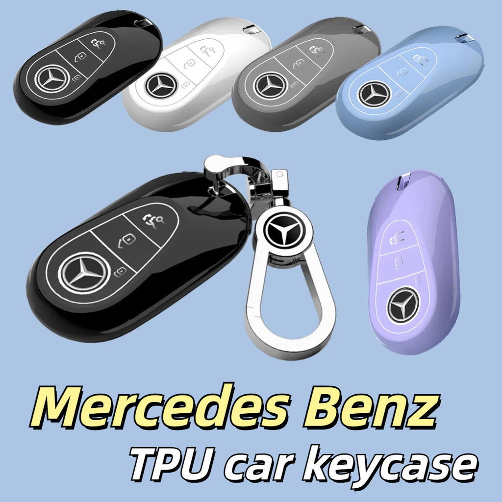สําหรับ Mercedes Benz Key Fob สําหรับ Benz EQE350 S580 C300 CClass SClass GClass EClass TPU
