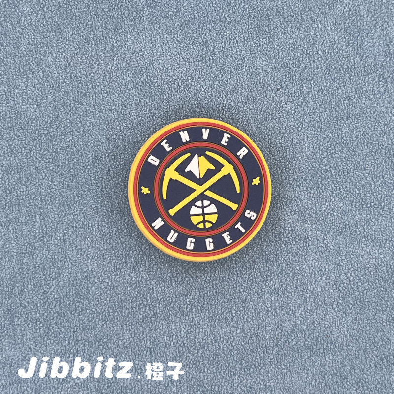 jibbitz crocs team Logo basketball jibbitz crocs ของแทั    crocs jibbitz jibbitz set