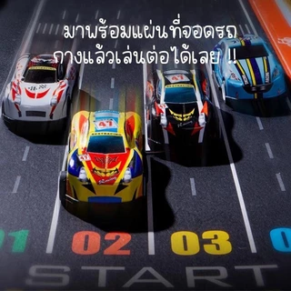 รถซิ่งคันจิ๋ว 48 กล่องของขวัญสำหรับเด็กๆ รถอัลลอยด์หลากสีมากมาย มาพร้อมแผ่นลานจอดรถพร้อมเล่นได้เลย!