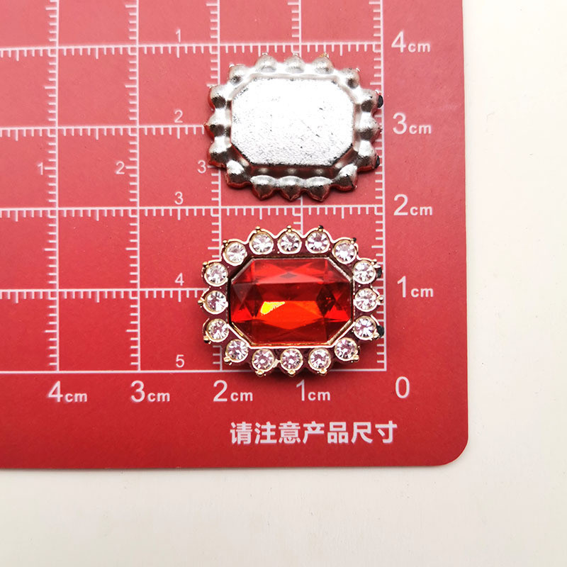 10ชิ้นที่มีสีสันสไตล์ชาแนลสแควร์พีชหัวใจเพชรอัญมณีอุปกรณ์พลาสติก ทําเอง เคสโทรศัพท์กิ๊บเครื่องประดับหลุมรองเท้าสติก - รูปที่ 6