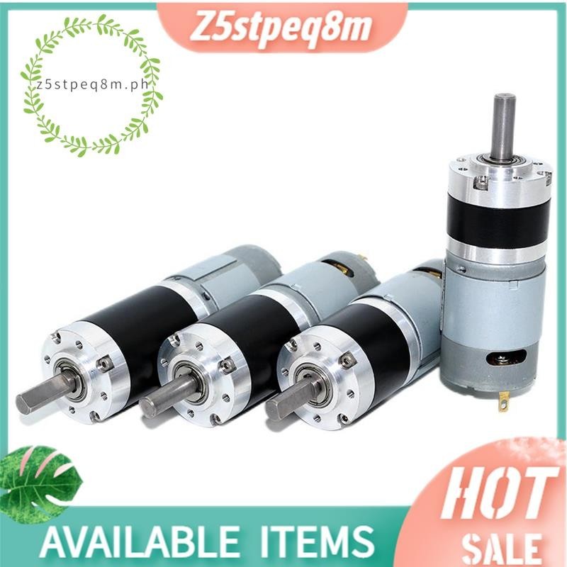 Z5stpeq8m385 เกียร์ดาวเคราะห์ Miniature DC Deceleration มอเตอร์ความเร็วระเบียบเสียงต่ําขนาดเล็ก 24V 