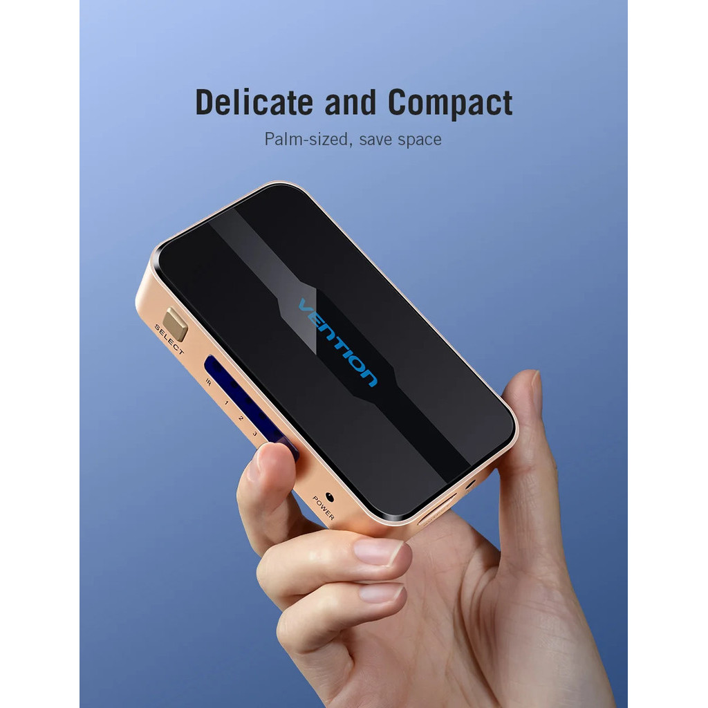 Vention HDMI Splitter 5 in 1 out 4K/30Hz HDMI 5x1 3x1 อะแดปเตอร์สําหรับ XBOX 360 TV Mi Box Switch PS5 PS4 3 in 1 out HDMI 2.0 Switcher