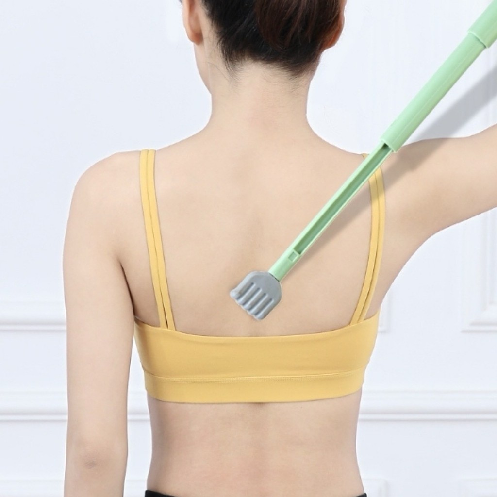 🌈 ไม้เกาหลัง สไลด์ ซิลิโคน ปรับสั้น-ยาว ยืดหดได้ เกามันสะใจ แก้คัน เกาหัว ถนอมผิว ขนาดพกพา วัสดุ เกรดพรีเมี่ยม 🌈 - รูปที่ 5