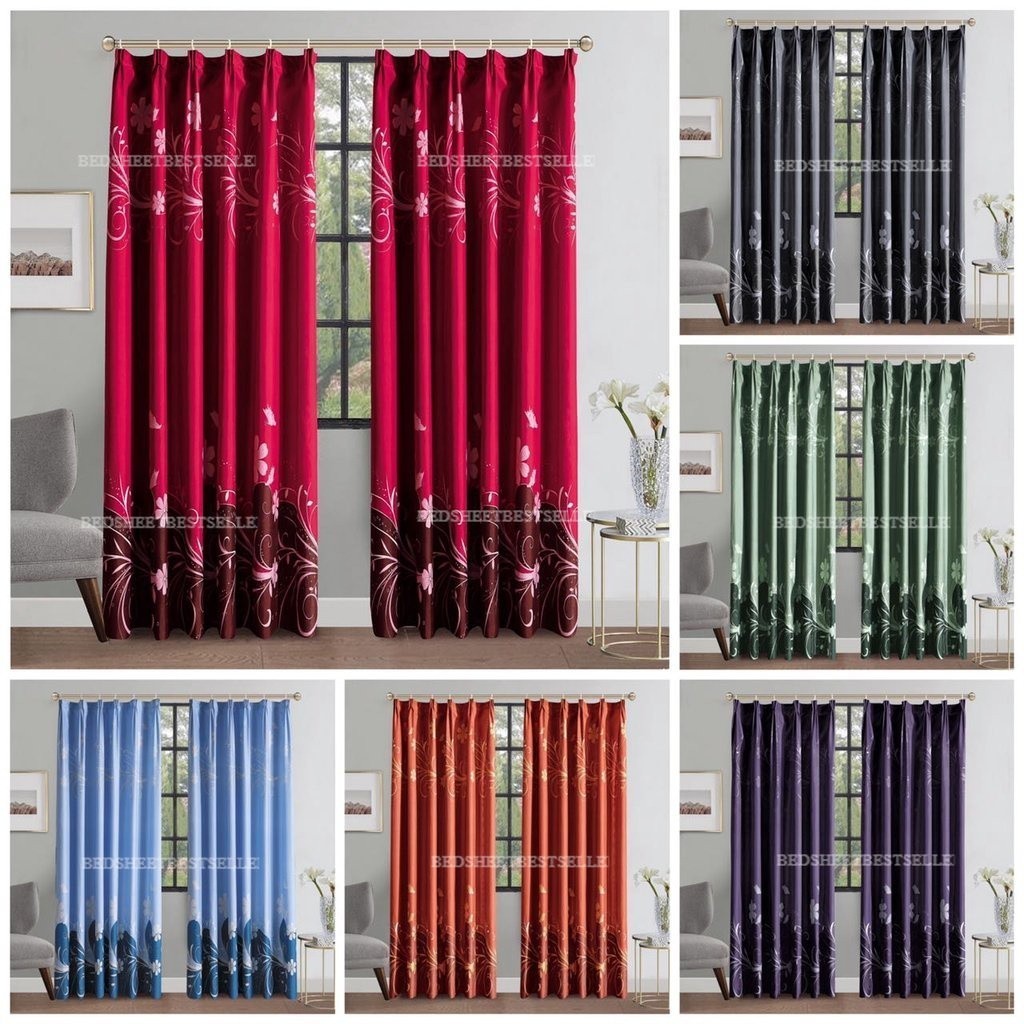 WINDOW CURTAIN / WINDOW CURTAIN / CURTAIN / KITCHEN / DOOR / Semi Blackout