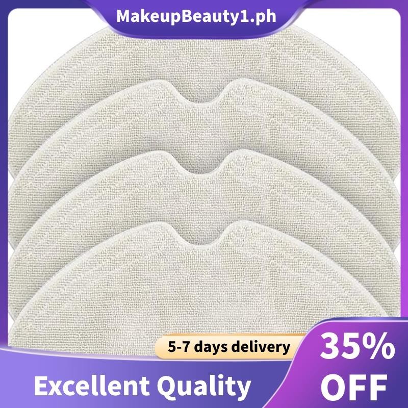 4 แพ็คอะไหล่ Mop Pads สําหรับ Dreame D10S, D10S PRO, D9 Max, F9 PRO เครื่องดูดฝุ่นหุ่นยนต์,ล้างทําคว
