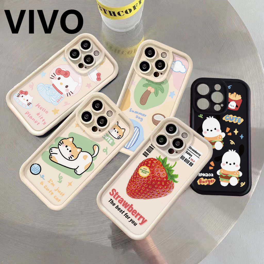 SUN เคสโทรศัพท์ VIVO สําหรับรุ่น VIVO Y11 Y12S Y35 Y78/5G Y32 S17 S16 S18 Y33T/4G T1 Y17 #054017