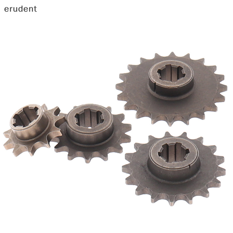 Erudent 47cc 49cc รถจักรยานยนต์ T8F 8 มม.11 14 17 20 ฟันด้านหน้า Pinion Sprocket Chain Cog ใหม่