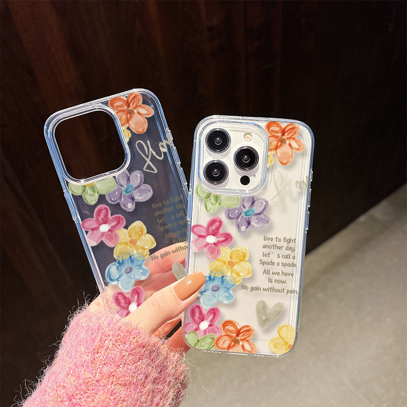 งดงามดอกไม้ที่มีสีสันสร้อยข้อมือเคสโทรศัพท์สําหรับoppo A94 F19 PRO Reno 4 5 8T 5F 7Z 8Z 4F10 PRO 12 