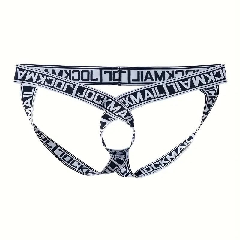 JOCKMAIL Jockstrap สําหรับผู้ชายเซ็กซี่ชุดชั้นในผู้ชาย