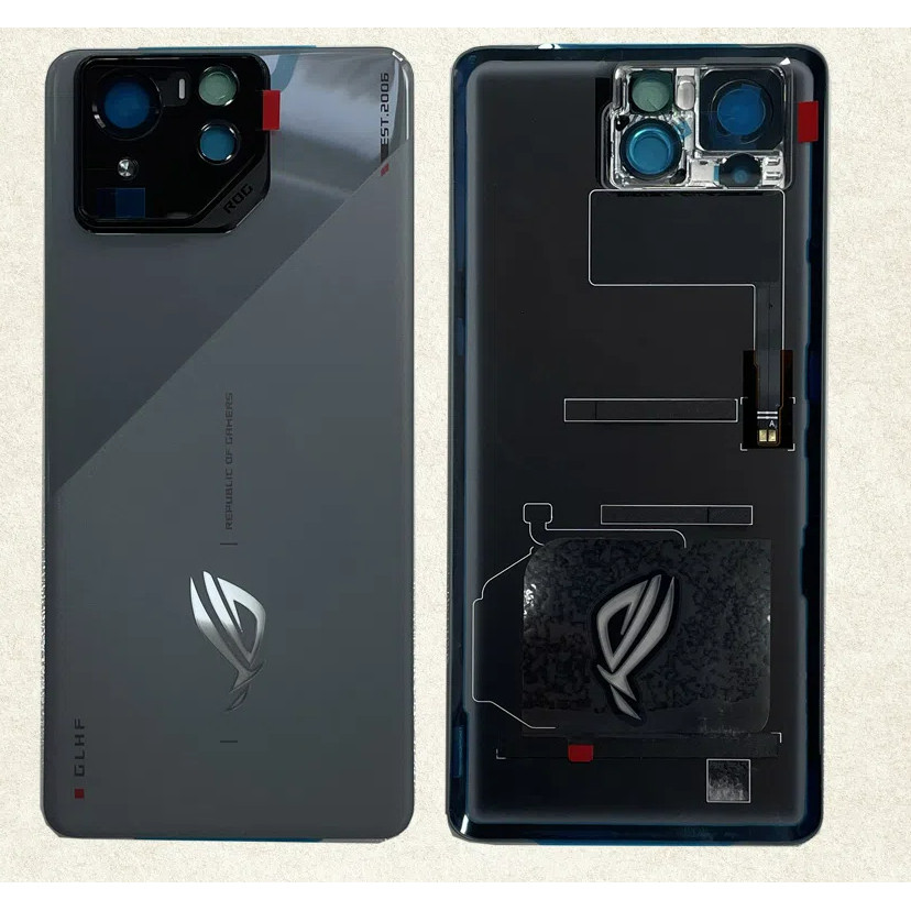 rog8 ฝาหลังต้นฉบับสําหรับ Asus ROG โทรศัพท์ 8 ฝาหลังแบตเตอรี่ด้านหลังประตูสําหรับ Asus ROG 8 AI2401 AI2401_A เปลี่ยน