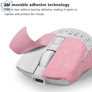 Bluestyle 15*11 ซม.DIY Anti-Slip เกมไร้สาย Universal สไตล์สติกเกอร์เมาส์ Sweat-Proof Mouse Grip เทปสวมใส่ PC Desktop แล็ปท็อปใหม่