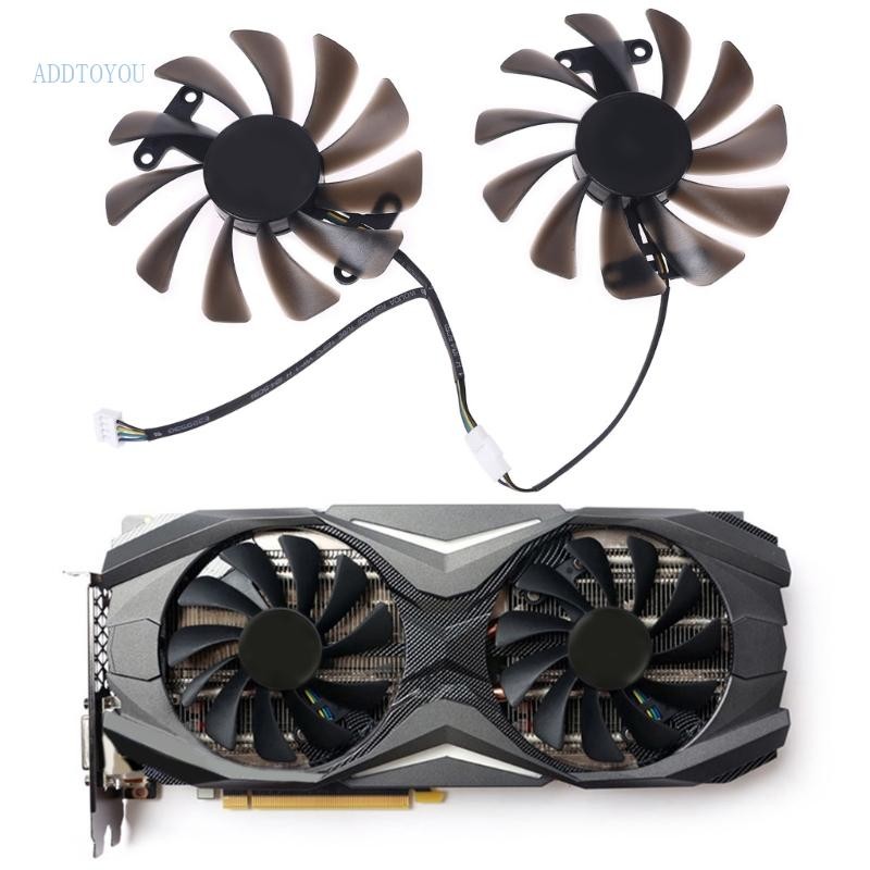 3C Gaa8s2u 4Pin GPU Cooler พัดลมสําหรับ ZOTAC 1070 GTX 1070Ti 1080Ti AMP