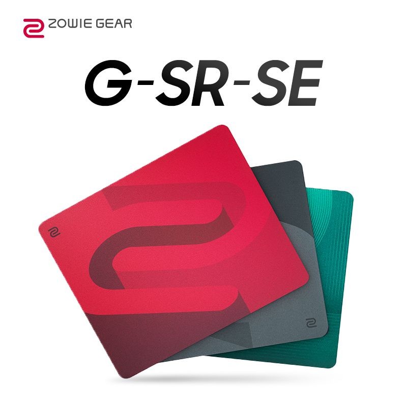 ZOWIE แผ่นรองเมาส์ G-SR-SE Blazing/Gray/Extract Pro Gaming Fine-Faced เกม fps ขนาดใหญ่ตาราง Mat