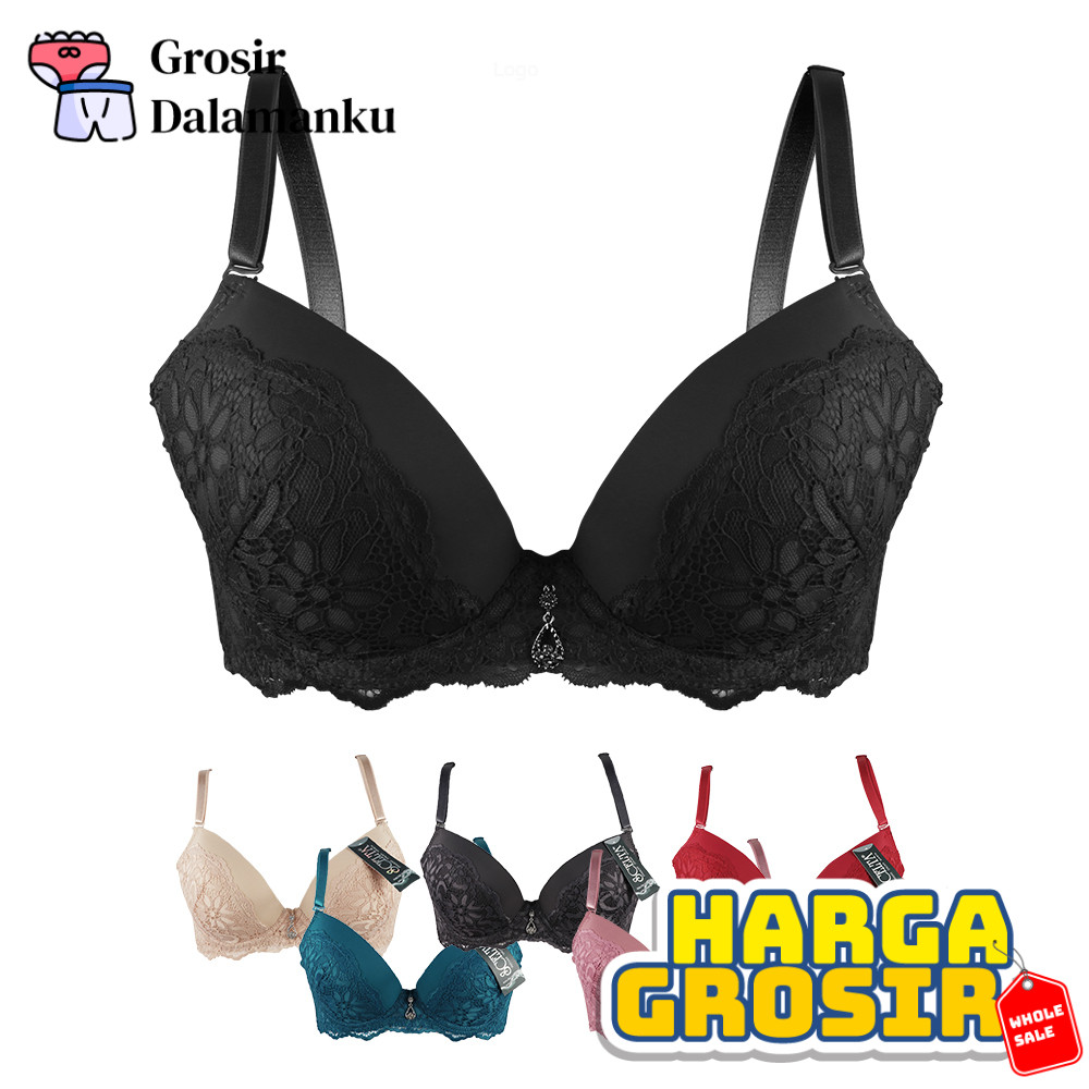 (ขายส่ง) Scelta Fashion Underwire Pushup Bra Sc 1766