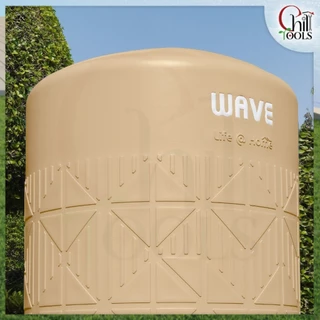 ส่งฟรี!! ถังเก็บน้ำ WAVE รุ่น CUBIC คิวบิค สีเทา และ สีเบส ถังหนาพิเศษ ขนาด 1000ลิตร 2000ลิตร