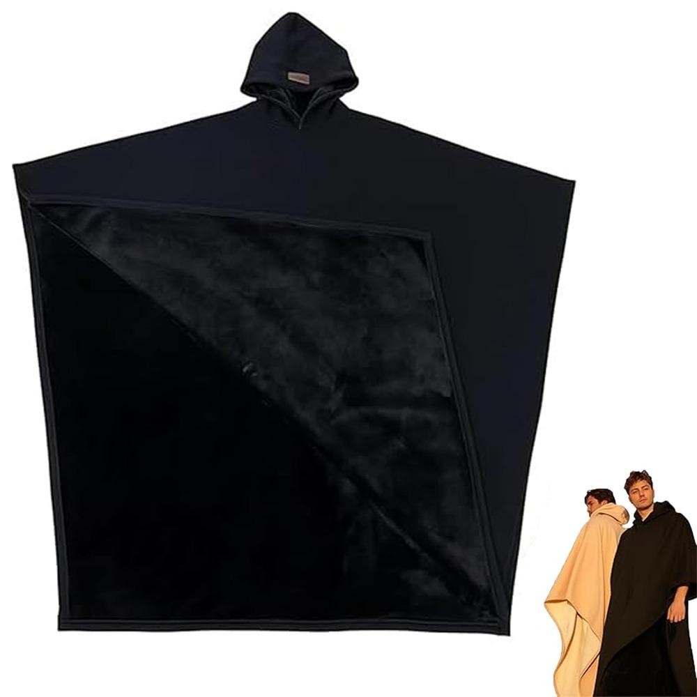 เสื้อกันลมแบบฮูด สีทึบ พังค์ ทรงหลวม คุณภาพดี มาพร้อมหมวก - รูปที่ 2